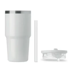 Kubek dwuścienny 500 ml / Bialy MO3170-06