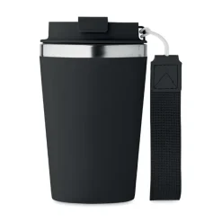 Kubek dwuścienny 350 ml / Czarny MO2317-03