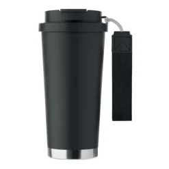 Kubek dwuścienny 300 ml / Czarny MO2446-03