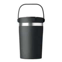 Kubek dwuścienny 350 ml / Czarny MO2922-03
