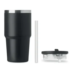 Kubek dwuścienny 500 ml / Czarny MO3170-03