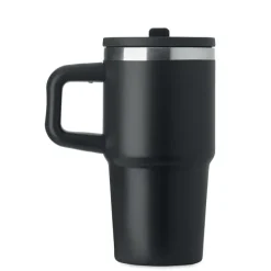 Kubek dwuścienny 500 ml / Czarny MO3170-03
