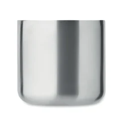 Kubek dwuścienny 350 ml / Srebrny Mat MO2325-16