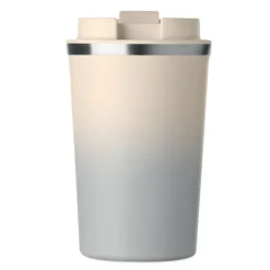 Kubek dwuścienny 350 ml / Szary MO2885-07
