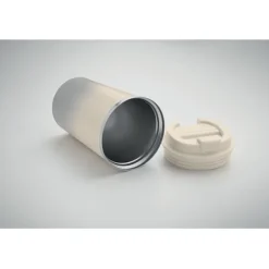Kubek dwuścienny 350 ml / Szary MO2885-07