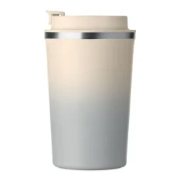 Kubek dwuścienny 350 ml / Szary MO2885-07