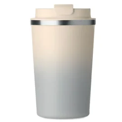 Kubek dwuścienny 350 ml / Szary MO2885-07