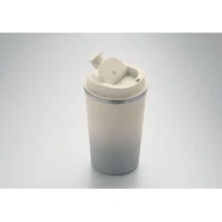 Kubek dwuścienny 350 ml / Szary MO2885-07