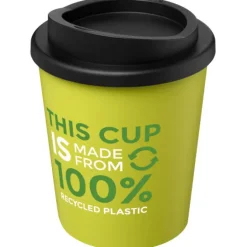 Kubek izolowany z recyklingu Americano® Espresso o pojemności 250 ml  / Limonka 21045263