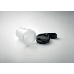 Kubek jednościenny 300 ml / Przezroczysty Bialy MO2670-26