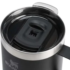 Kubek kempingowy Stanley Everyday 350 ml ze stali nierdzewnej / Czarny 10094990