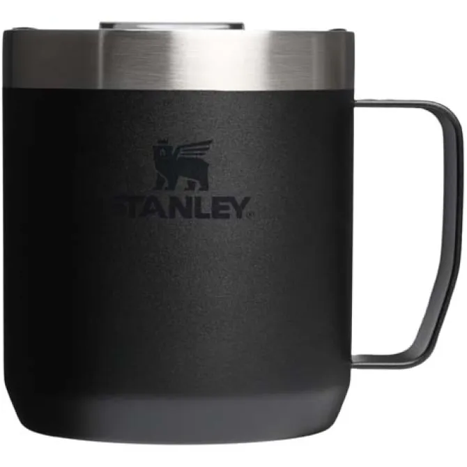 Kubek kempingowy Stanley Everyday 350 ml ze stali nierdzewnej / Czarny 10094990