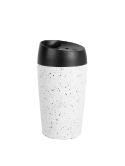 Kubek LOKE 240 ml, biało-czarny / Czarno-Biały 5018362-