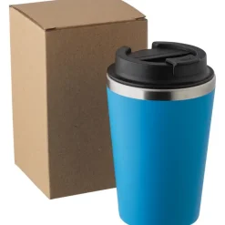 Kubek podróżny 350 ml / Błękitny V2233-23