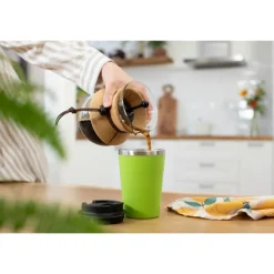 Kubek podróżny 350 ml / Limonkowy V2233-09