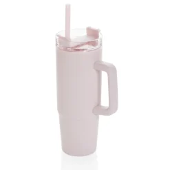 Kubek podróżny 900 ml Tana, plastik z recyklingu / Różowy P437.1014