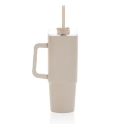 Kubek podróżny 900 ml Tana, plastik z recyklingu / Czarny P437.101