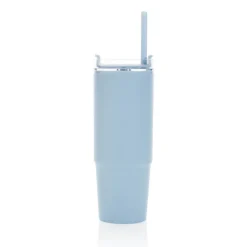 Kubek podróżny 900 ml Tana, plastik z recyklingu / Niebieski P437.1005