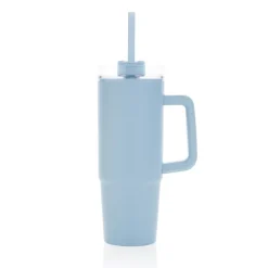 Kubek podróżny 900 ml Tana, plastik z recyklingu / Niebieski P437.1005