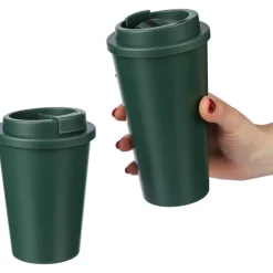 Kubek podróżny 475 ml / Zielony V1527-06