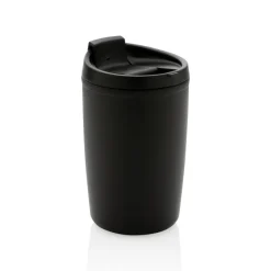 Kubek podróżny 300 ml z PP z recyklingu / Czarny P433.081