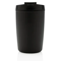 Kubek podróżny 300 ml z PP z recyklingu / Czarny P433.081