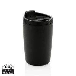 Kubek podróżny 300 ml z PP z recyklingu / Czarny P433.081