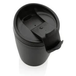 Kubek podróżny 300 ml z PP z recyklingu / Czarny P433.081