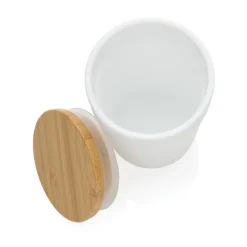 Kubek podróżny 300 ml z PP z recyklingu / Biały P433.293