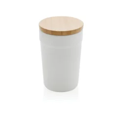 Kubek podróżny 300 ml z PP z recyklingu / Biały P433.293