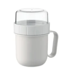 Kubek podróżny PP 450 ml / Bialy MO2679-06