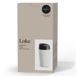 Kubek podróżny Sagaform Loke Color Coated 240ml / Szary LT52101-N0061