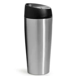 Kubek podróżny Sagaform Loke duży 400ml / Srebrny LT52111-N0005