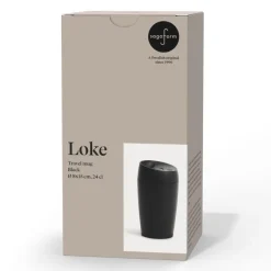 Kubek podróżny Sagaform Loke 240ml / Czarny LT52100-N0002