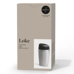 Kubek podróżny Sagaform Loke 240ml / Srebrny LT52100-N0005