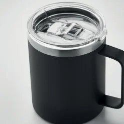 Kubek podwójna ścianka 300 ml / Czarny MO6934-03