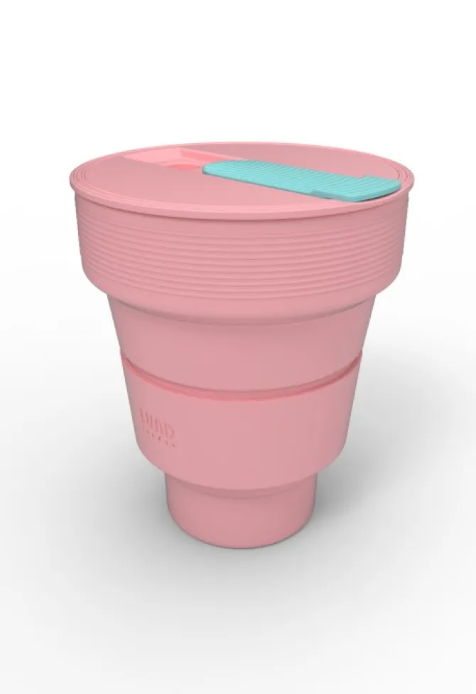 Kubek składany Pink Collapsible / Pink B3LL-7435