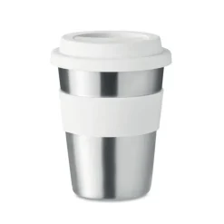 Kubek, stal nierdzewna 350ml / Biały MO6257-06