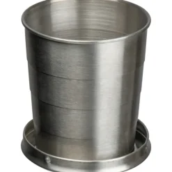 Kubek stalowy składany 250 ml HEATHER / Szary 8399207