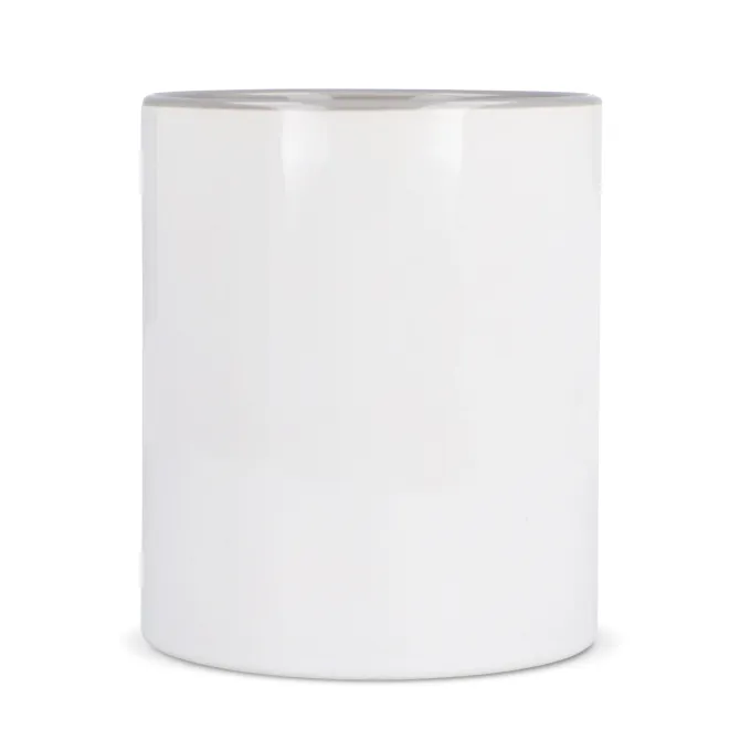 Kubek subli Oslo kolorowy w środku i uchwycie 300ml / Biały / szary LT51164-N0161