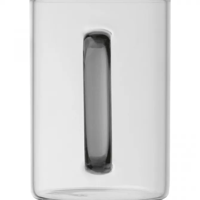 Kubek szklany 250 ml EDDA / Czarny 8234003