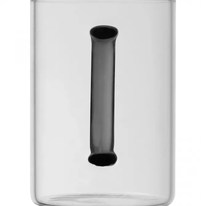 Kubek szklany 250 ml EDDA / Czarny 8234003