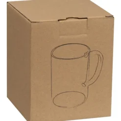 Kubek szklany 250 ml EDDA / Niebieski 8234004