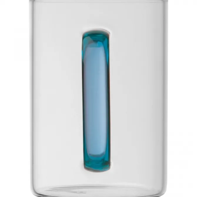 Kubek szklany 250 ml EDDA / Niebieski 8234004