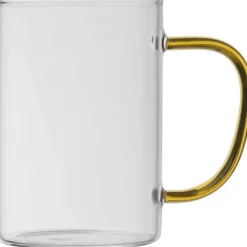 Kubek szklany 250 ml EDDA / żółty 8234008