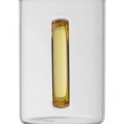 Kubek szklany 250 ml EDDA / żółty 8234008