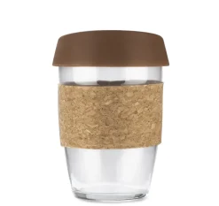 Kubek szklany SKLO 380 ml / Brązowy 16009-09