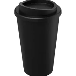 Kubek termiczny americano® o pojemności 350 ml z materiałów pochodzących z recyklingu / Czarny 21069100