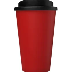 Kubek termiczny americano® o pojemności 350 ml z materiałów pochodzących z recyklingu / Czerwony 21069121