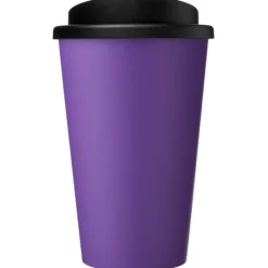 Kubek termiczny americano® o pojemności 350 ml z materiałów pochodzących z recyklingu / Fioletowy 21069137